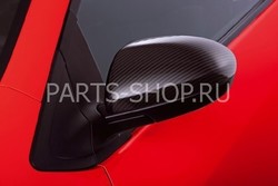Накладки на зеркала карбон Mazda 3