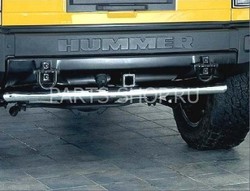 Защита заднего бампера Hummer H2