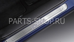 Накладки на пороги для Mazda CX-7