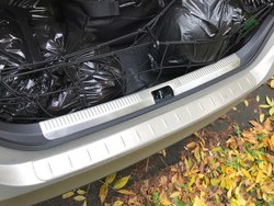 Защитные накладки на задний бампер и багажник Camry 2018
