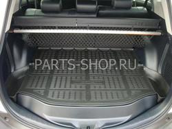 Коврик багажника с "ушами" для Toyota RAV4 2013 (черн., сер.)