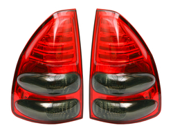 Фонари задние светодиодные, тонированные LC120 дизайн Lexus