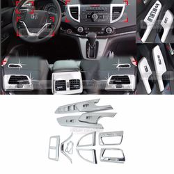 Хромированные накладки в салон Honda CR-V 2013-