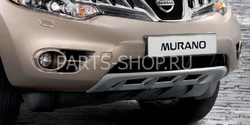 Передняя защита для Nissan Murano 2008-