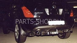 Фаркоп, оцинкованный со вставкой пластины из нерж. Nissan Murano 2008-
