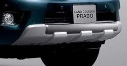 Накладка на передний бампер для LC150 Prado