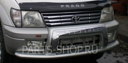 Тюнинг на Toyota Prado 90 накладка на передний бампер