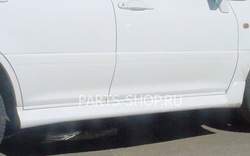 Пороги внешние на RX300 в цвет авто, накладка порога