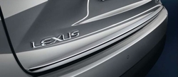 Накладка хром на крышку багажника lexus nx