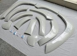 Расширители колесных арок LC150 (черный, белый, серебро либо под покраску)