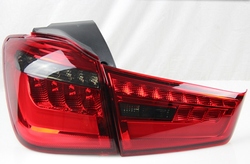Фонари задние для Mitsubishi ASX стиль BMW, красные