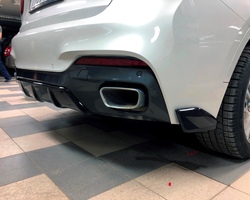 Задний диффузор и элероны BMW X6 F16 стиль M-Performance